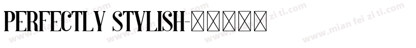 Perfectly stylish字体转换